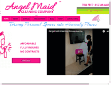 Tablet Screenshot of angelmaid.com